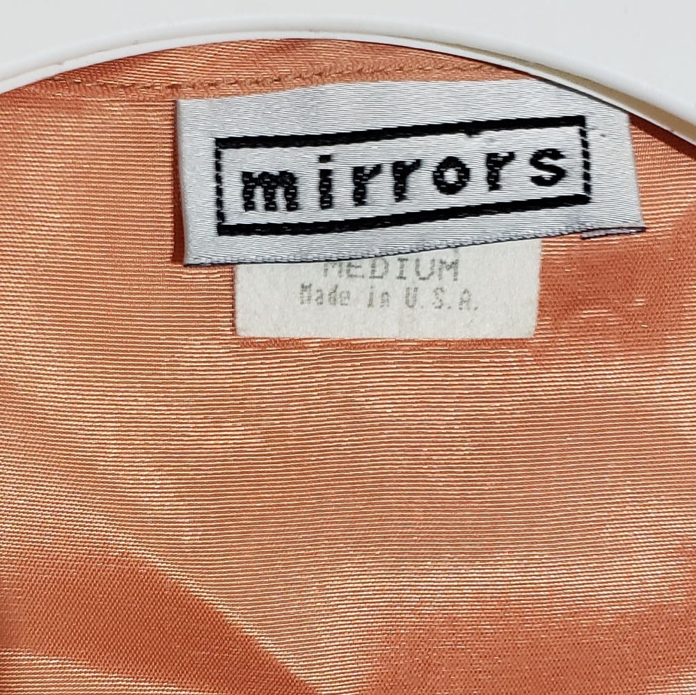 Vintage tapestry vest with dogs mirrors brand - Picture 4 of 5